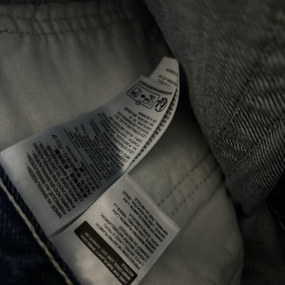 Levis 568 Stay Loose Straight Carpenter Blue Jeans Workwear Jeans Men's 34X34 - Picture 10 of 10